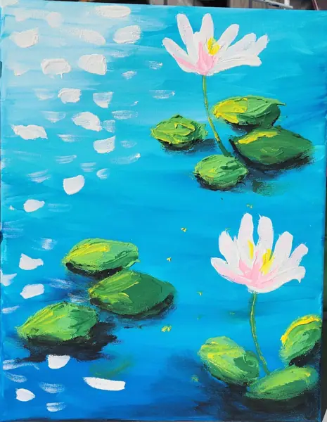 Water Lilies Painting