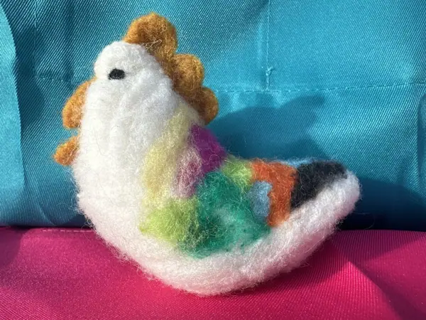Needle Felted Chicken