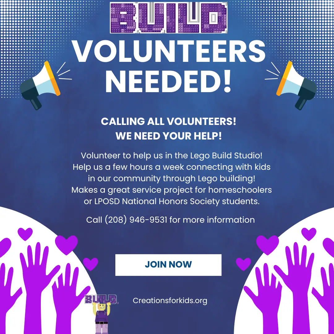 Student volunteers needed flyer
